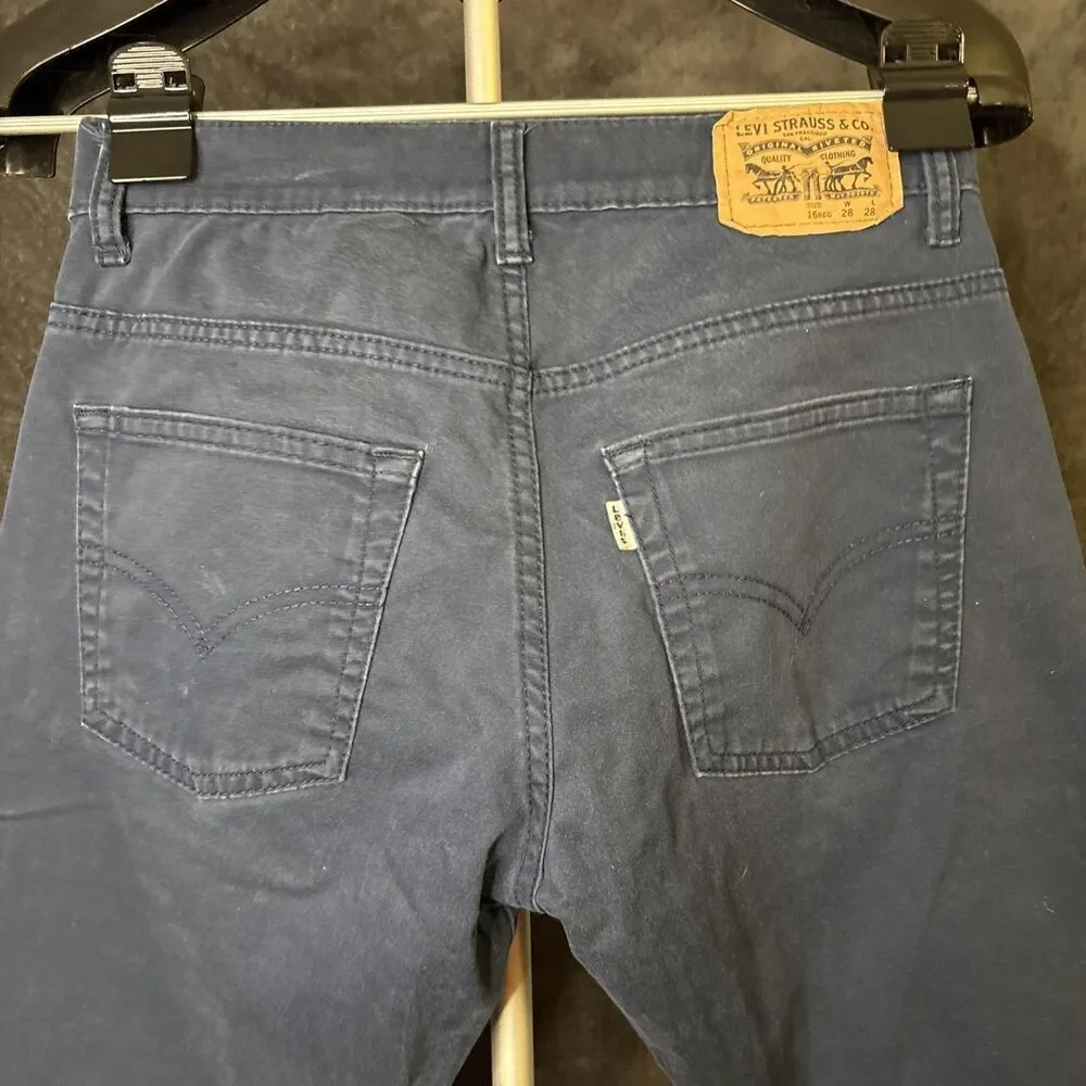 Levi's Blue Slim  511 Jeans Classic Style 28/29